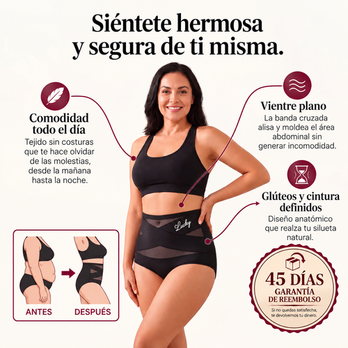 Calzón Faja de Tiro Alto con Control de Abdomen