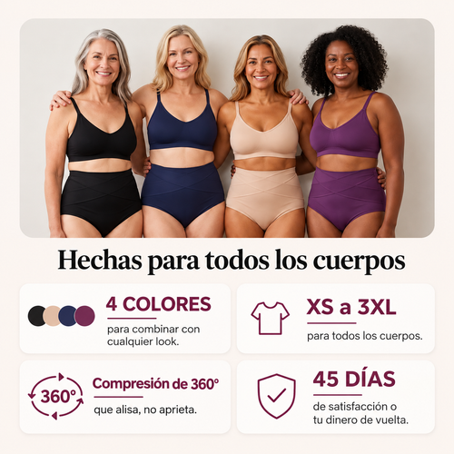 Calzón Faja de Tiro Alto con Control de Abdomen