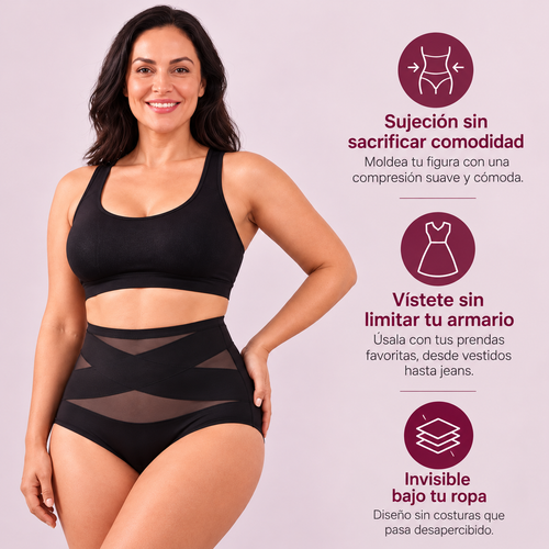 Calzón Faja de Tiro Alto con Control de Abdomen